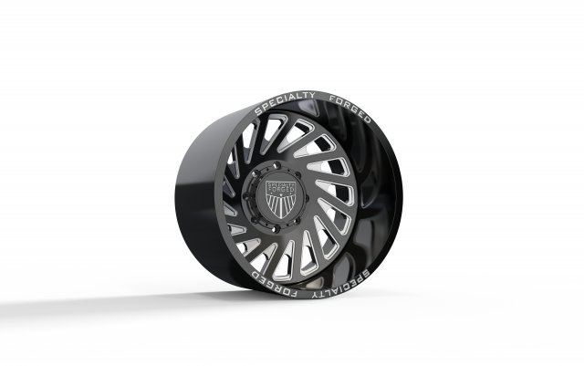 REAR SPECIALITY FORGED D021 WHEEL 3D MODEL Modelo de Impressão 3D .c4d .max .obj .3ds .fbx .stl .blend 