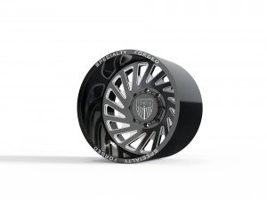 REAR SPECIALITY FORGED D021 WHEEL 3D MODEL Modelo de Impressão 3D