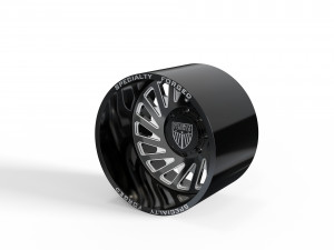 REAR SPECIALITY FORGED D021 WHEEL 3D MODEL Modelo de Impressão 3D