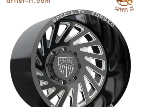 REAR SPECIALITY FORGED D021 WHEEL 3D MODEL 3D Print Model