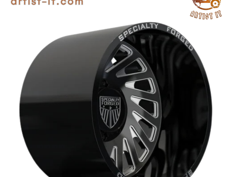 MODELLO 3D DELLA RUOTA FORGIATA SPECIALE D021 POSTERIORE Modello di stampa 3D