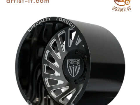 REAR SPECIALITY FORGED D021 WHEEL 3D MODEL 3D Print Model