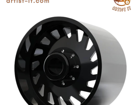 MODELLO 3D DELLA RUOTA FORGIATA SPECIALE D021 POSTERIORE Modello di stampa 3D