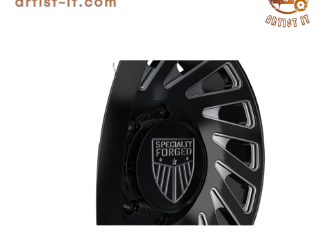 MODELLO 3D DELLA RUOTA FORGIATA SPECIALE D021 POSTERIORE Modello di stampa 3D