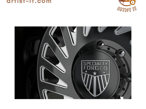 MODELLO 3D DELLA RUOTA FORGIATA SPECIALE D021 POSTERIORE Modello di stampa 3D