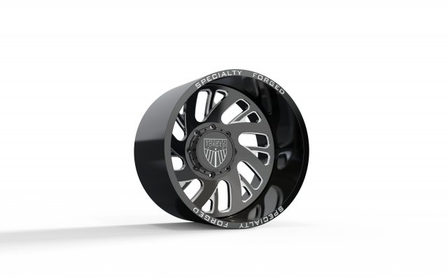 REAR SPECIALITY FORGED D022 WHEEL 3D MODEL 3D प्रिंट मॉडल .c4d .max .obj .3ds .fbx .stl .blend 
