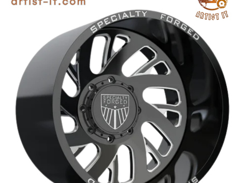 REAR SPECIALITY FORGED D022 WHEEL 3D MODEL 3D Print Model