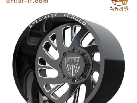 REAR SPECIALITY FORGED D022 WHEEL 3D MODEL 3D 打印模型