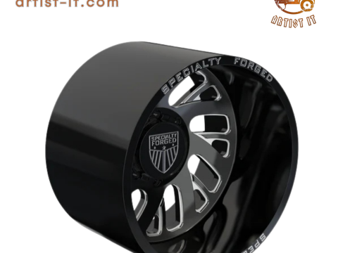 REAR SPECIALITY FORGED D022 WHEEL 3D MODEL 3D 打印模型