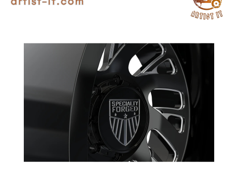 REAR SPECIALITY FORGED D022 WHEEL 3D MODEL 3D 打印模型