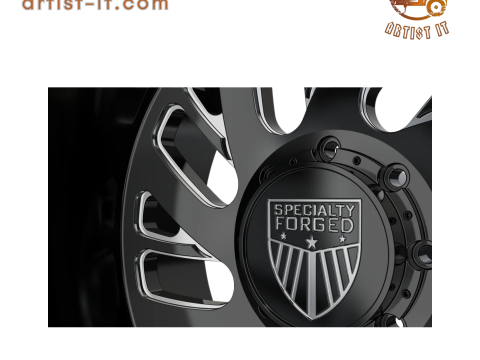 REAR SPECIALITY FORGED D022 WHEEL 3D MODEL 3D 打印模型