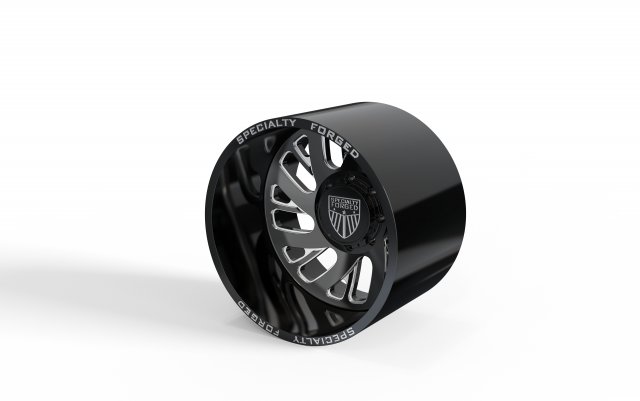 REAR SPECIALITY FORGED D023 WHEEL 3D MODEL 3D Принт Модель .c4d .max .obj .3ds .fbx .stl .blend 