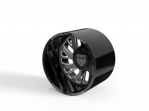 REAR SPECIALITY FORGED D023 WHEEL 3D MODEL Modello di stampa 3D