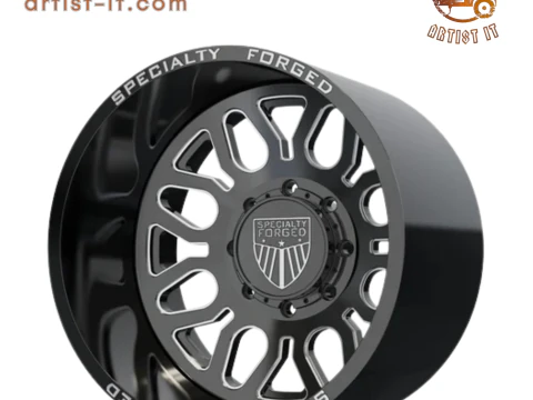 REAR SPECIALITY FORGED D023 WHEEL 3D MODEL 3D Print Model