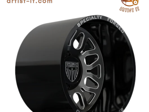 रियर स्पेशलिटी फोर्ज्ड D023 व्हील 3डी मॉडल 3D प्रिंट मॉडल