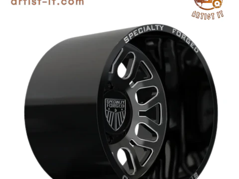 REAR SPECIALITY FORGED D023 WHEEL 3D MODEL 3D Print Model