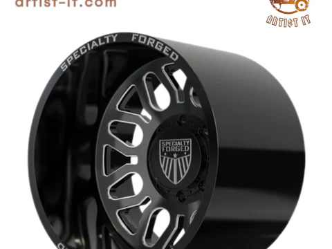REAR SPECIALITY FORGED D023 WHEEL 3D MODEL 3D Print Model