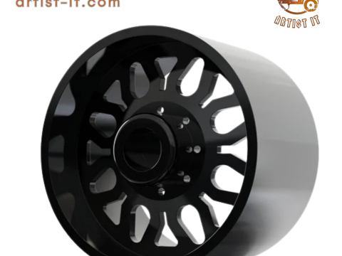 रियर स्पेशलिटी फोर्ज्ड D023 व्हील 3डी मॉडल 3D प्रिंट मॉडल