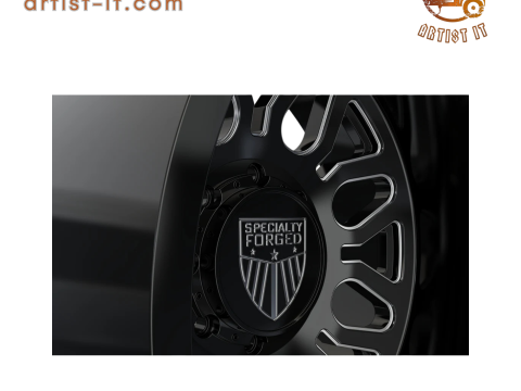 रियर स्पेशलिटी फोर्ज्ड D023 व्हील 3डी मॉडल 3D प्रिंट मॉडल