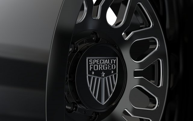 REAR SPECIALITY FORGED D024 WHEEL 3D MODEL Modelo de Impressão 3D .c4d .max .obj .3ds .fbx .stl .blend 
