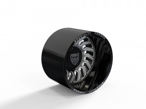 REAR SPECIALITY FORGED D024 WHEEL 3D MODEL Modelo de Impressão 3D