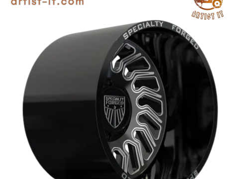 MODELLO 3D DELLA RUOTA FORGIATA SPECIALE D024 POSTERIORE Modello di stampa 3D