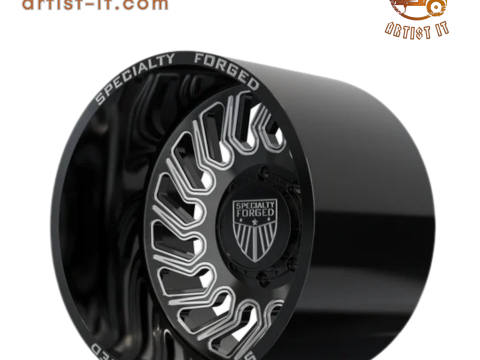 MODELLO 3D DELLA RUOTA FORGIATA SPECIALE D024 POSTERIORE Modello di stampa 3D