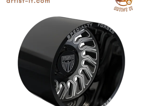 MODELLO 3D DELLA RUOTA FORGIATA SPECIALE D024 POSTERIORE Modello di stampa 3D