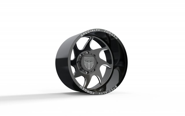 REAR SPECIALITY FORGED D026 WHEEL 3D MODEL 3D 프린트 모델 .c4d .max .obj .3ds .fbx .stl .blend 