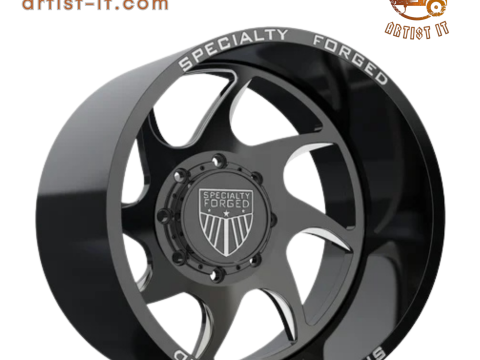 REAR SPECIALITY FORGED D026 WHEEL 3D MODEL Modello di stampa 3D