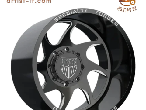 REAR SPECIALITY FORGED D026 WHEEL 3D MODEL 3D Print Model