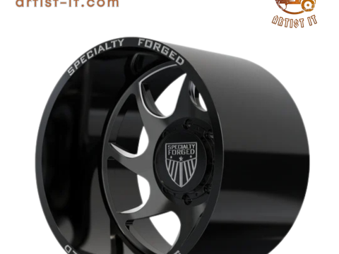 MODELLO 3D DELLA RUOTA FORGIATA SPECIALE D026 POSTERIORE Modello di stampa 3D