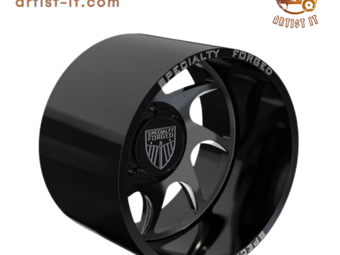 MODELLO 3D DELLA RUOTA FORGIATA SPECIALE D026 POSTERIORE Modello di stampa 3D