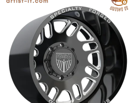 REAR SPECIALITY FORGED D027 WHEEL 3D MODEL 3D 프린트 모델