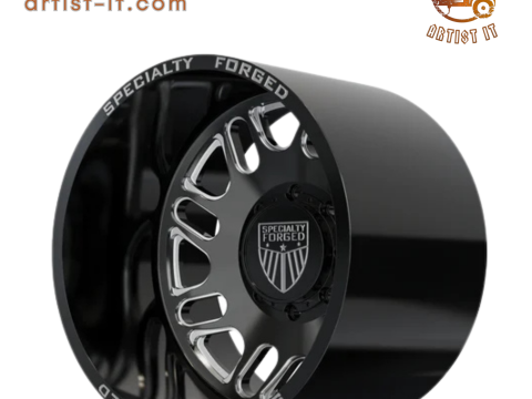 ЗАДНЕЕ СПЕЦИАЛЬНОЕ КОВАНОЕ КОЛЕСО D027 3D МОДЕЛЬ 3D Принт Модель