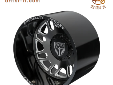 ЗАДНЕЕ СПЕЦИАЛЬНОЕ КОВАНОЕ КОЛЕСО D027 3D МОДЕЛЬ 3D Принт Модель