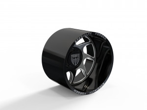 REAR SPECIALITY FORGED D032 WHEEL 3D MODEL 3D-Druckmodell