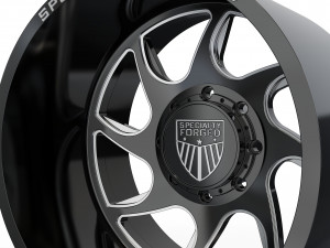 REAR SPECIALITY FORGED D032 WHEEL 3D MODEL 3D-Druckmodell