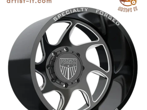 REAR SPECIALITY FORGED D032 WHEEL 3D MODEL 3D Print Model