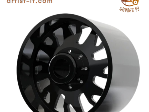 リアスペシャルティ鍛造D033ホイール 3Dモデル 3Dプリントモデル