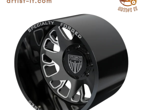 リアスペシャルティ鍛造D033ホイール 3Dモデル 3Dプリントモデル