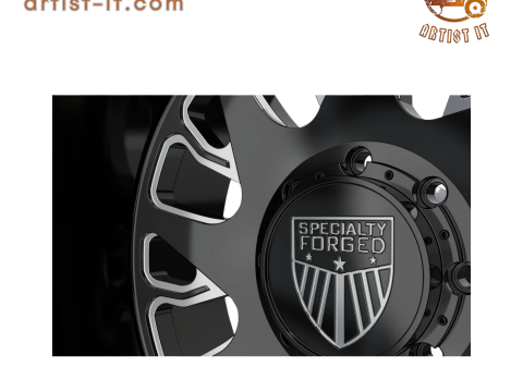 リアスペシャルティ鍛造D033ホイール 3Dモデル 3Dプリントモデル