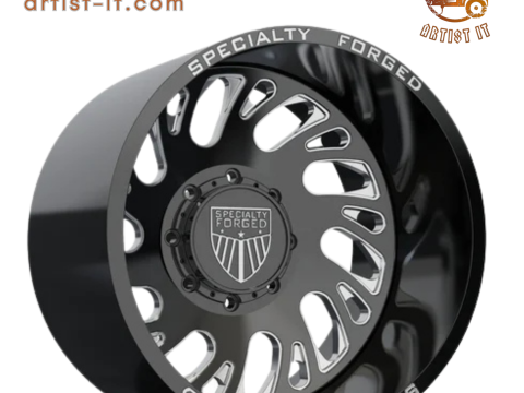 REAR SPECIALITY FORGED D034 WHEEL 3D MODEL Modello di stampa 3D