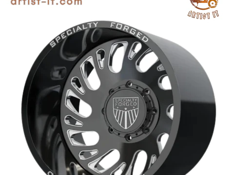 REAR SPECIALITY FORGED D034 WHEEL 3D MODEL 3D Print Model