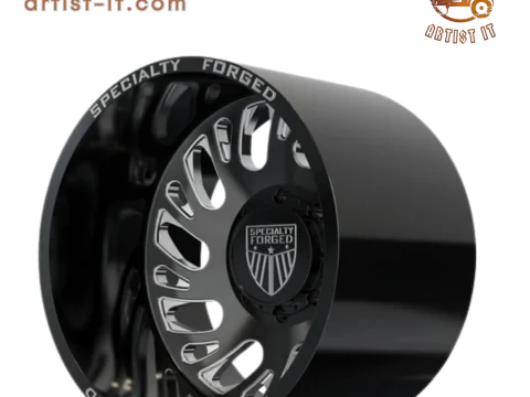 REAR SPECIALITY FORGED D034 WHEEL 3D MODEL 3D Print Model