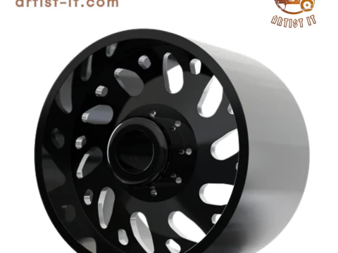 REAR SPECIALITY FORGED D034 WHEEL 3D MODEL 3D Print Model