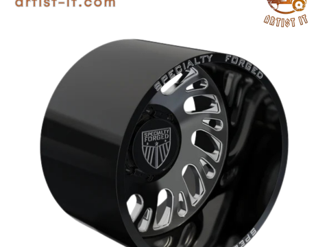 REAR SPECIALITY FORGED D034 WHEEL 3D MODEL 3D 打印模型