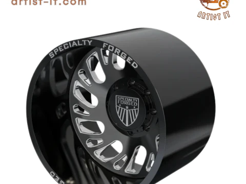 REAR SPECIALITY FORGED D034 WHEEL 3D MODEL 3D Print Model