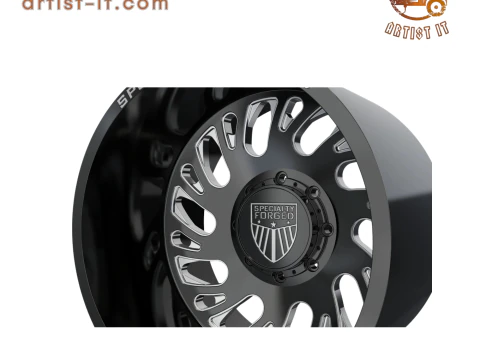 REAR SPECIALITY FORGED D034 WHEEL 3D MODEL 3D Print Model