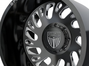 REAR SPECIALITY FORGED D035 WHEEL 3D MODEL 3D 프린트 모델